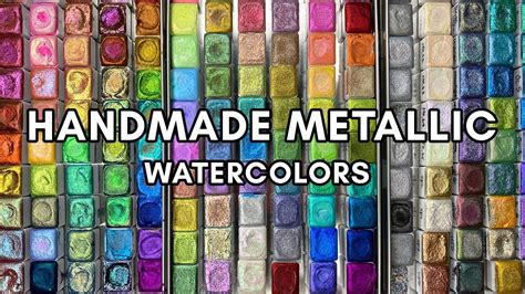 diy metallic water colors for fabric|homemade metallic watercolor paint.